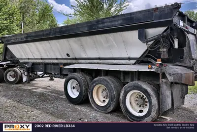Used 2002 RED RIVER LB334 Dump Trailers Indiana US | Proxy Equipment #1385179