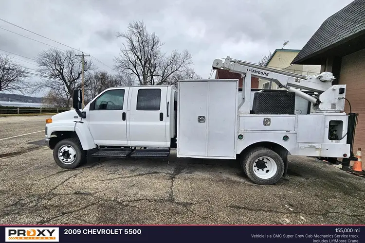 Used 2009 CHEVROLET 5500 Service & Utility Trucks Wisconsin US | Proxy Equipment #1385033