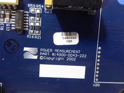 Siemens / Power Measurement LTD 14000-0043-222 Communication Card Used