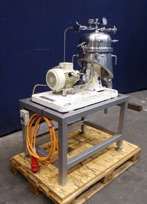 Westfalia SAOH 205 pilot plant separator, 316SS.