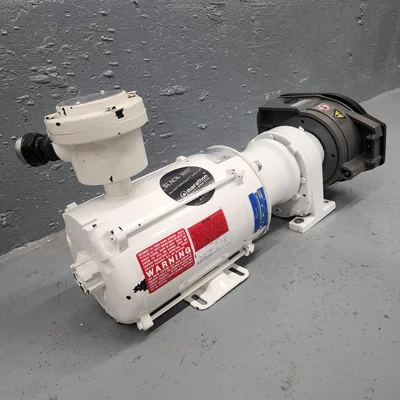 Watson Marlow Peristaltic pump Loadsure 620RE MKII Pumphead 2 Roller With Marathon Black Max 1/2 hp 3ph motor # 38150