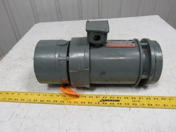 Reliance B77S377OM Type P Brake Motor 3/4 Hp. 1725 RPM 230/460V 60Hz Spline Gear