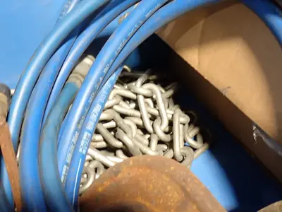 Hoses, Chain, Clamp, Hardware Lot