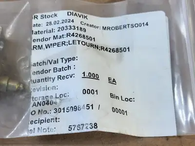 NEW LETOURNEAU R4268501