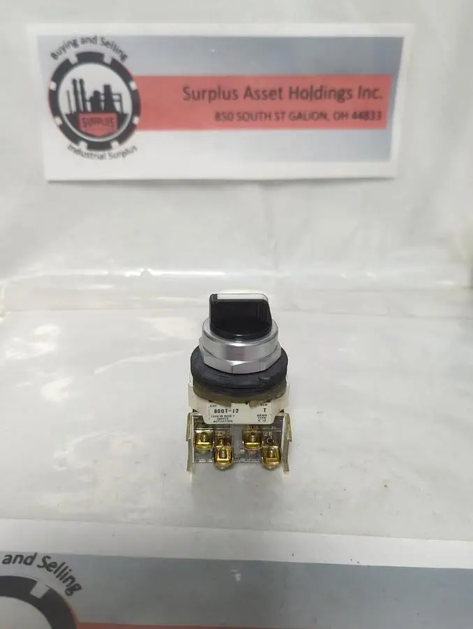 Used ALLEN-BRADLEY 800T-J2 Relays & Switches Ohio US | Surplus Asset Holdings #1578892