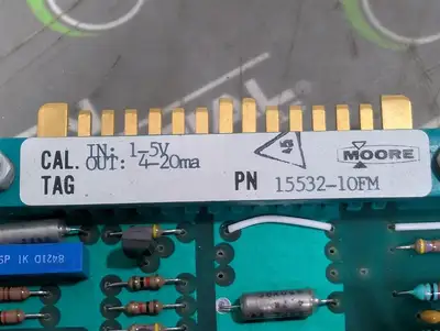 Moore 15532-10FM Signal Module Board 1018-117D Used