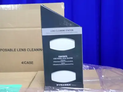 Pyramex 1200 Tissues Lens Cleaning Stations