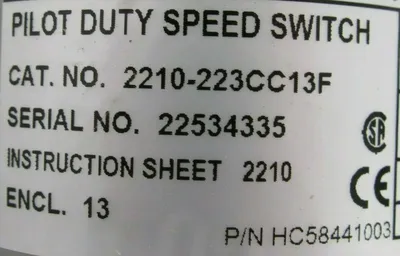NEW CARLEN CONTROLS CC292T-2048-ABZ-FM-MS-CS ENCODER 2210-223CC13F