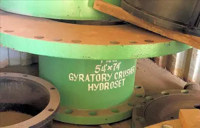 Crusher, Gyratory, 54" X 74", Allis Chalmers, #D737156
