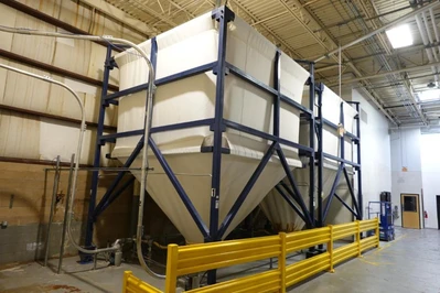 Contemar Indoor Flexible Fabric Flour Silo System (2 Silos)