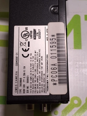 TOSHIBA TELI TK6388A8 CMOS CAMERA CSB4000F-21 WITH LENS