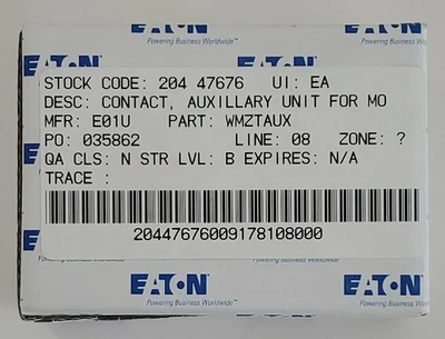 NEW Eaton WMZTAUX