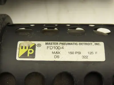 Master Pneumatic R100-4 FD100-4 Regulator Filter Assembly 125 psi 1/2" Lot of 3