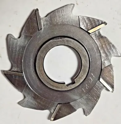 Niagara Milling Cutter 4" x 9/32 HIGH SPEED STEEL HSS resharpened