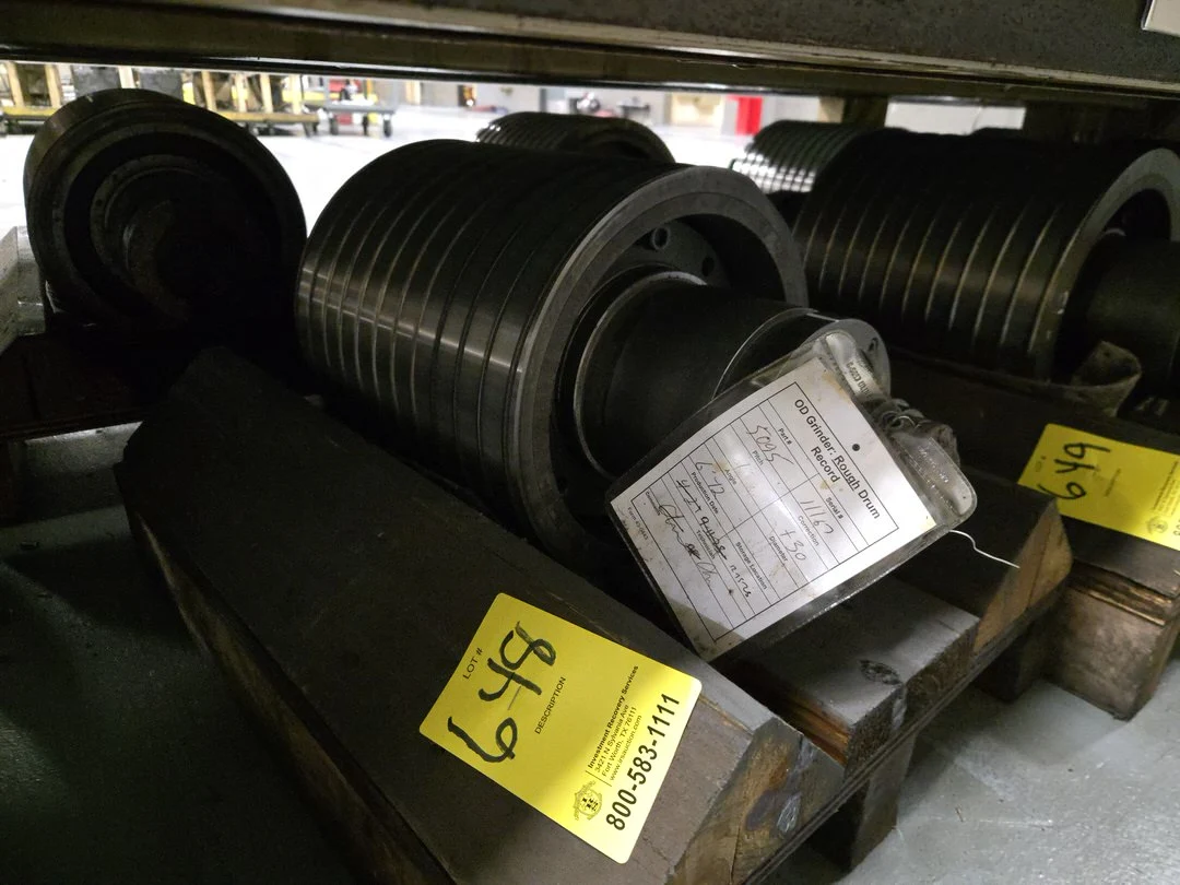 (1) OD Grind Drum Spindle