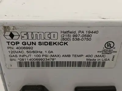 4006992 | Simco  Top Gun Ionizing Air Gun Control Module - For parts or not working