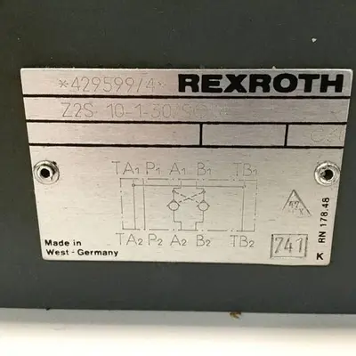USED REXROTH Z2S10130SO14