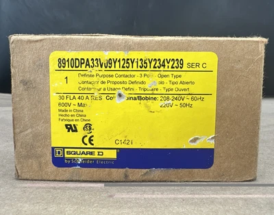 NEW Square D 8910DPA33V09Y125Y135Y234Y239