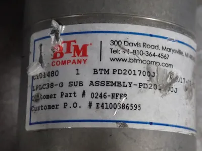 Used BTM COMPANY LPLC38G Miscellaneous MRO Ohio US | HGR 24 #1405171