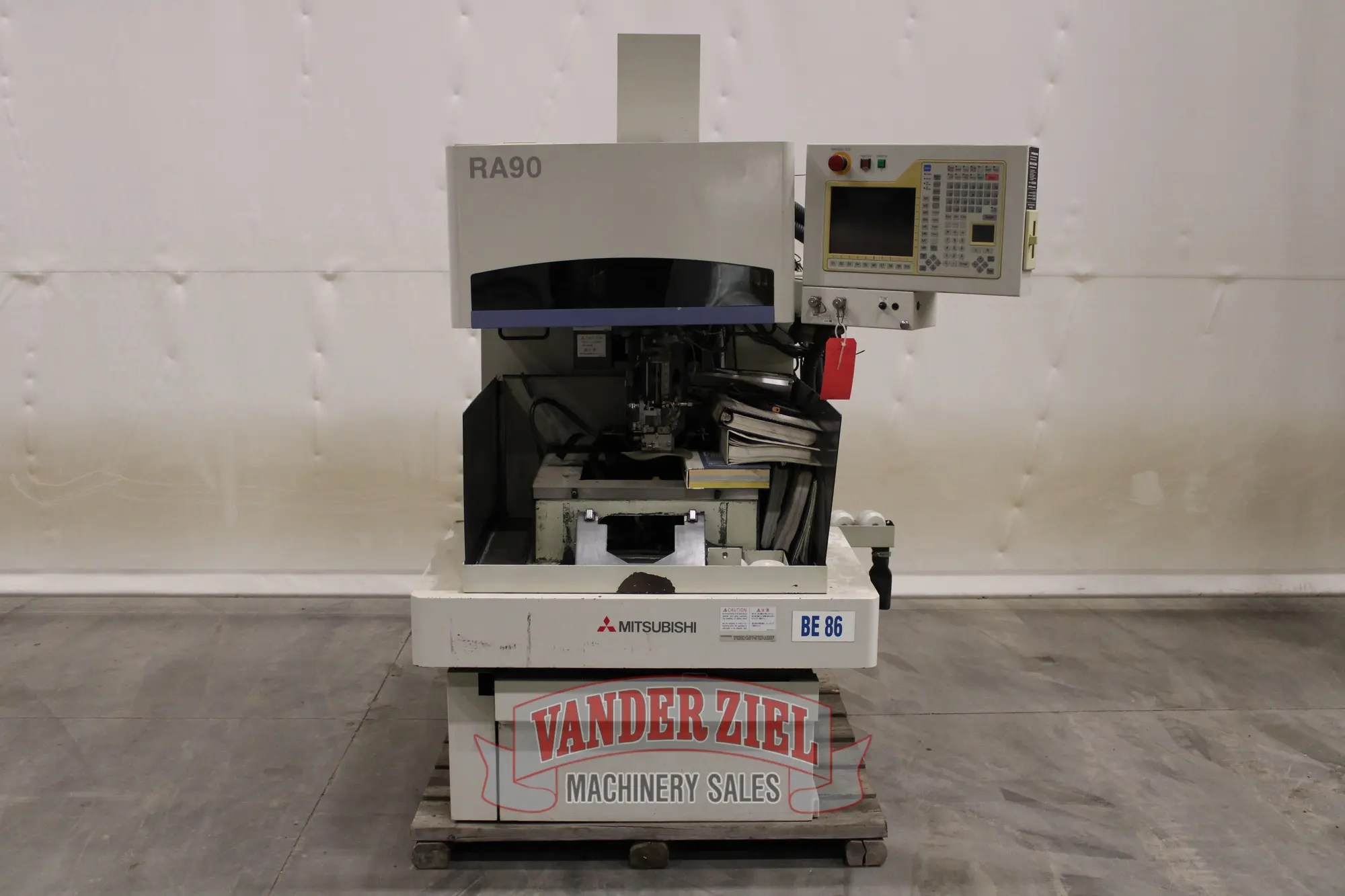 Mitsubishi RA90 CNC Wire EDM, Mitsubishi RAS-1 CNC Control