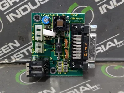 MOOG C16257-001 ParCon Jr. Parison Programmer ROBUS Interface PFILT4 Used