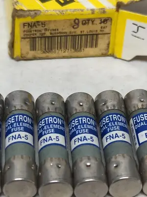 New | in-Stock COOPER BUSSMANN FNA-5 Miscellaneous Equipment (Electrical & Power) Ohio US | Surplus Asset Holdings #1239402