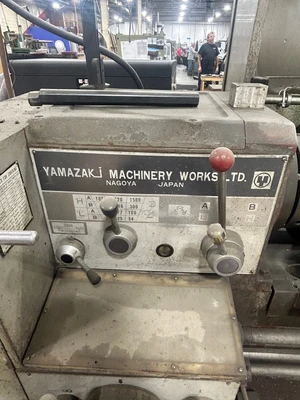 20″ X 102″ MAZAK YAMAZAKI GAP BED ENGINE LATHE