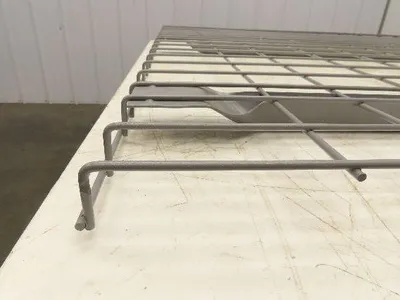 New Pallet Rack Wire Deck 48x52" Waterfall 3 Flared Channel Racking 2500lb Mesh