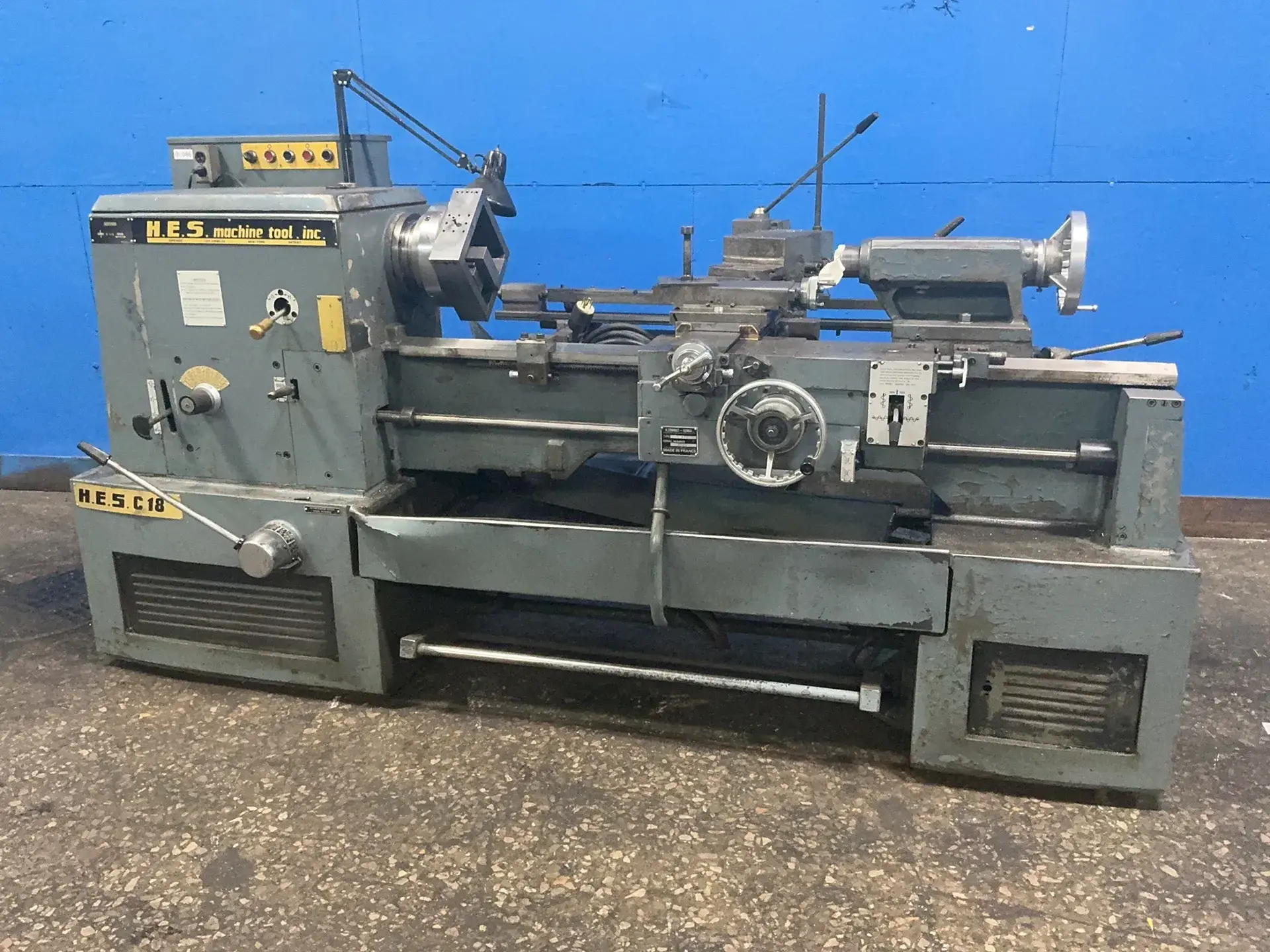 Used HES C 450 Engine Lathes Ohio US | HGR 24 #1314254