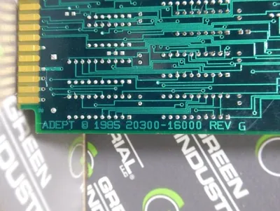 Adept 10300-16600 Processor Board Rev. AF Used
