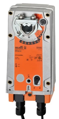 Belimo EFX24-S Configurable Damper Actuator, 270 in-lb [30 Nm], Spring Return [New]