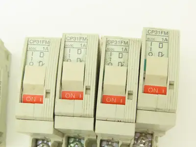 Fuji Electric Circuit Breakers AC/DC | 1/3/5A | 1/2/3-Pole | Mixed Lot of 30