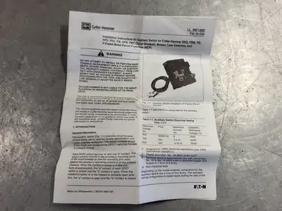 NEW CUTLER-HAMMER HMCP100R3S
