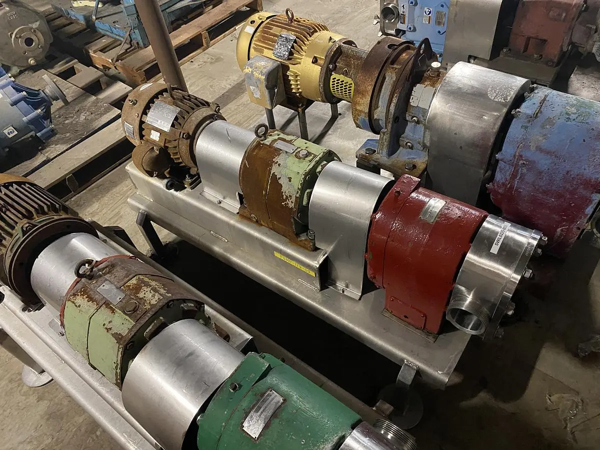 Used 2001 TRI-CLOVER PR125-3-UC4-ST-S Rotary Pumps North Carolina US | DH Griffin Used Equipment #1383750