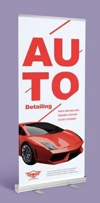 6 Boxes of Economy Retractor III Marketing Banner Frames