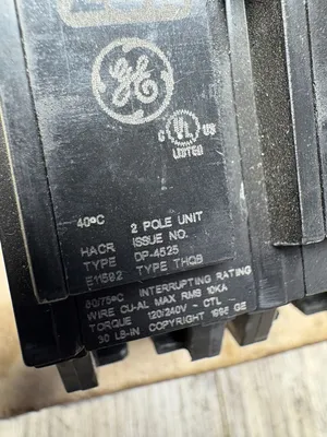 Used GENERAL ELECTRIC THQB2120 TXQB2125 Circuit Breakers South Carolina US | ESS Industrial Equipment Sales #1251367