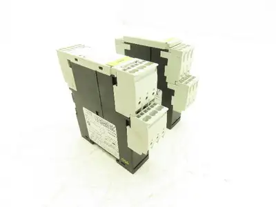 Siemens 3RN1010-2CB00 Thermistor Motor Protector 24V AC/DC 1NO 1NC Lot of 2