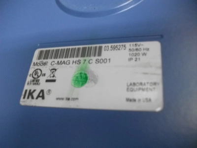 Used IKA _UNKNOWN_ Temperature Control and Mixing Instruments California US | Biotech Equipment Sales #1464606