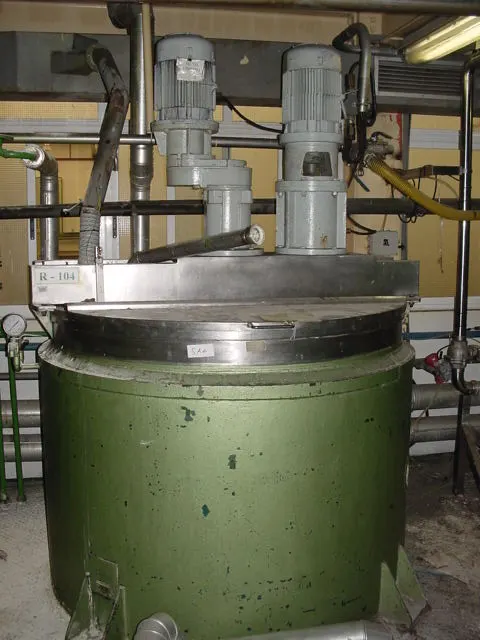 3,000L S/S Jacketed Combination Mixer