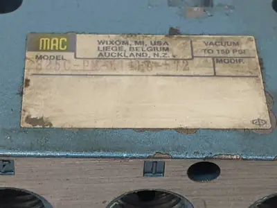 825C-PM-611BA-572 | MAC Valves  Solenoid Valve - Used