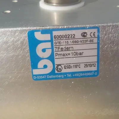 USED BAR GTE 110