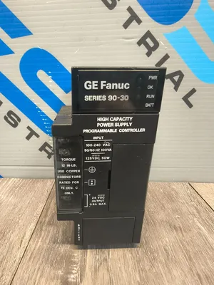 Used GE FANUC IC693PWR330B Power Supplies South Carolina US | ESS Industrial Equipment Sales #1275251