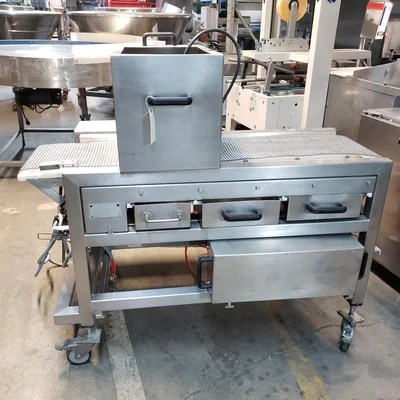 Liquid Egs depositor Air system pannel and conveyor #104984
