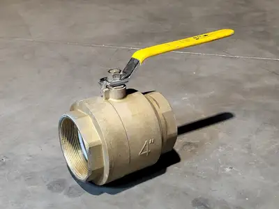 4", 400 WOG, 150 WSP, Ball Valve 119NPT