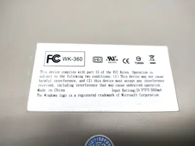 Used Agilent Mini USB Keyboard, WK-360, WK360 Keyboards Michigan US | Maverick Industrial Sales #1396917