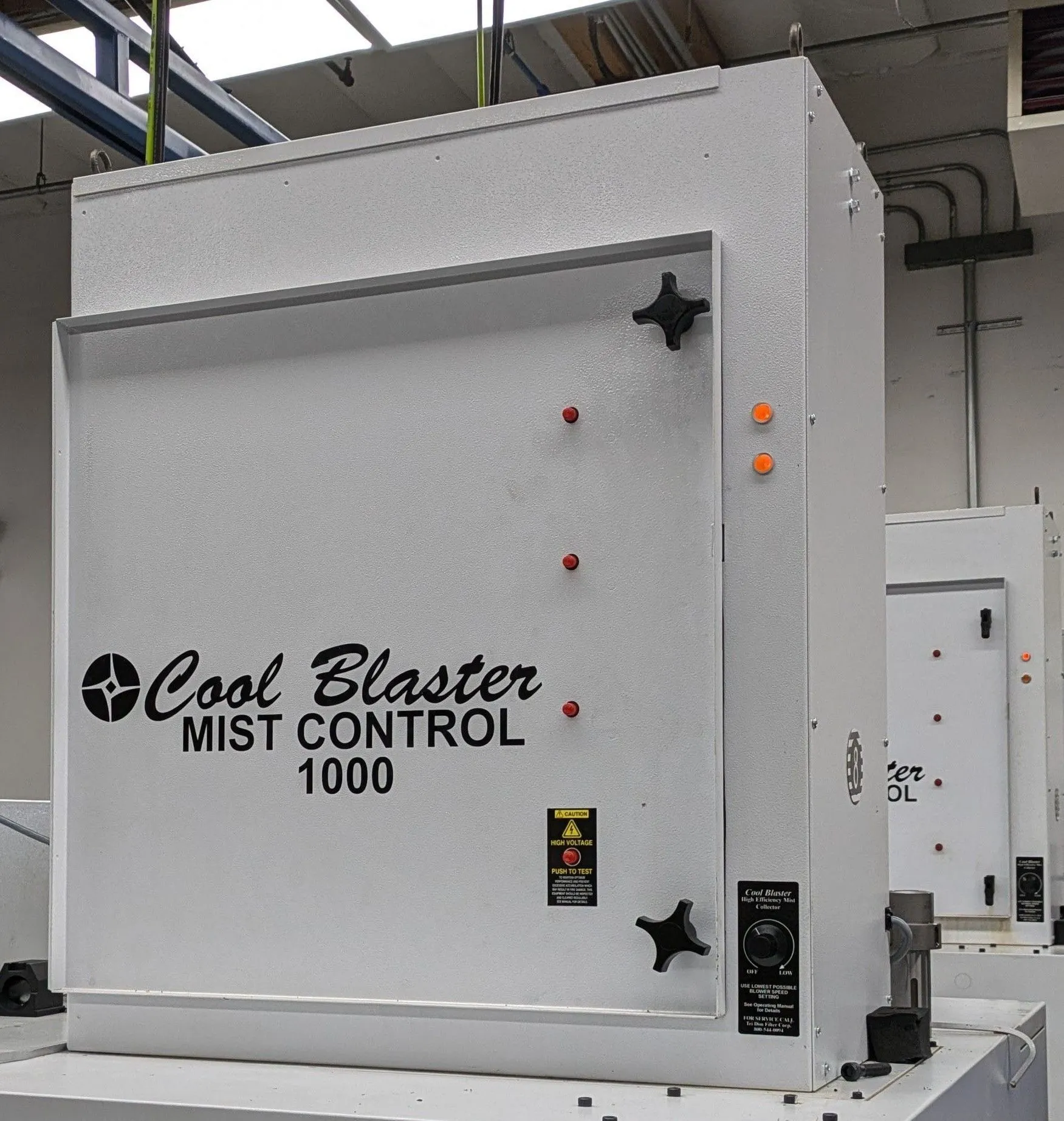 Used 2016 COOL BLASTER MIST CONTROL 1000 Mist Collectors Ohio US | UniversalAutomatics.com #1542726