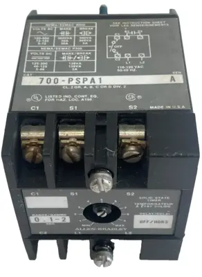 A / B 700-PSPA1 TIMING RELAY SER. A 700PSPA1 NEW, SURPLUS
