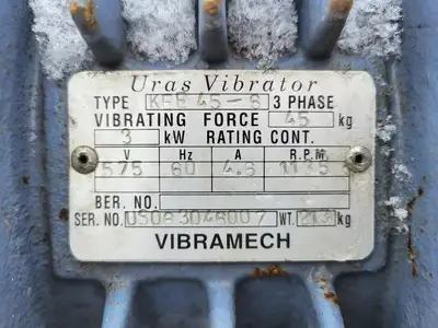 Used VIBRAMECH H1-48-09 Vibratory Screens British Columbia CA | Lenmark #915612