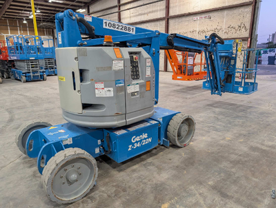 Used 2018 Z-34/22N Genie Articulating Boom Lifts Texas US | Stack Equipment #1418918