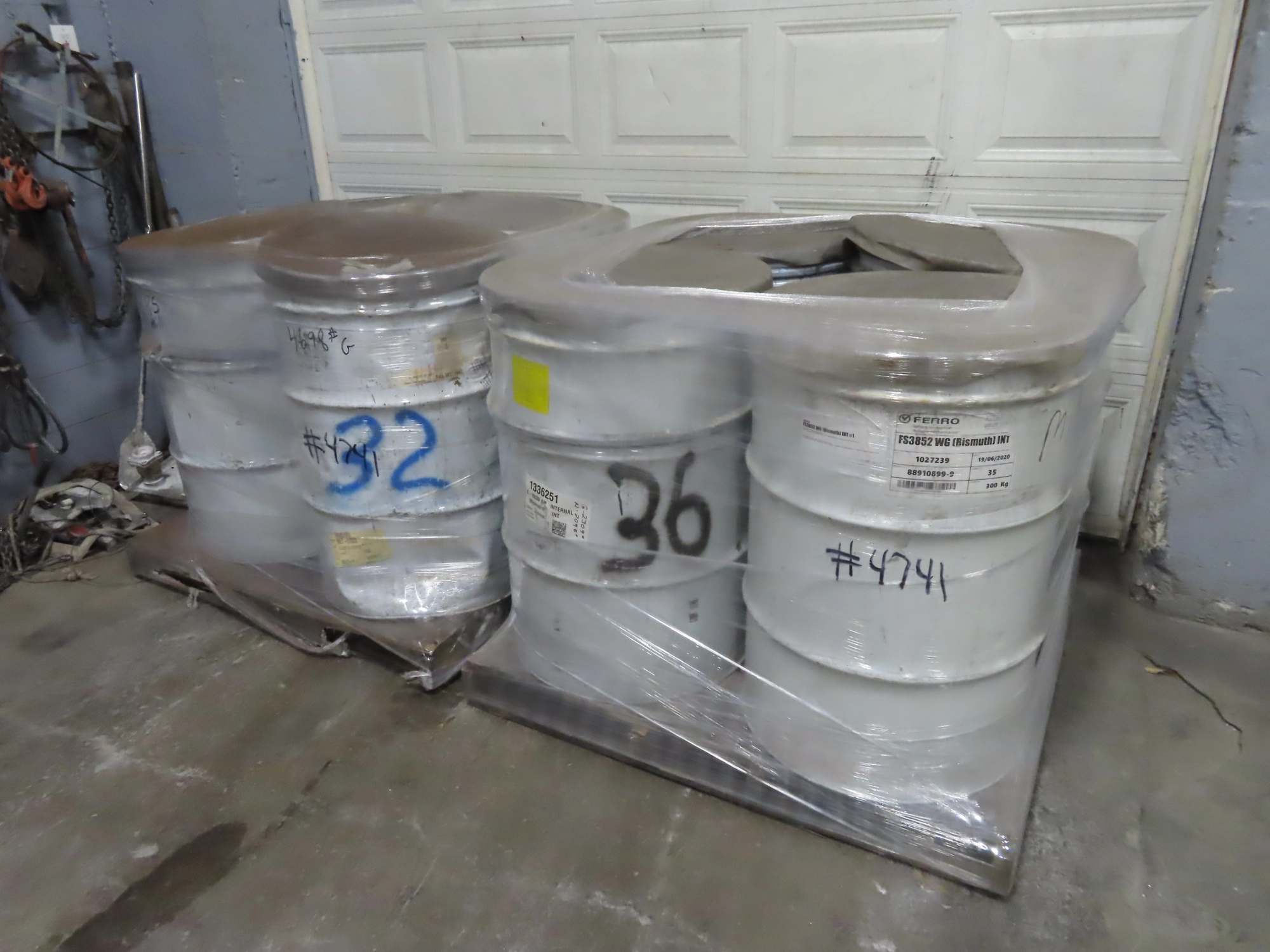 Alumina Pebble Mill Media, 7500 lbs.